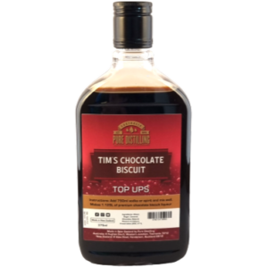 Pure Distilling Chocolate Biscuit Top Ups Bottle