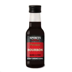 Premium Bourbon essence bottle, 50ml, black label