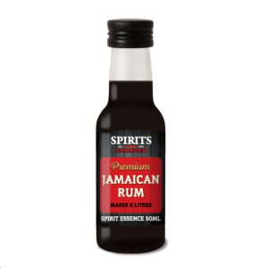 Bottle of premium Jamaican rum essence, 50ml.