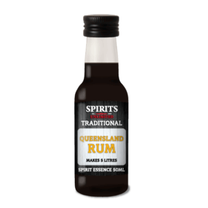 Queensland rum essence bottle, makes 5 litres.