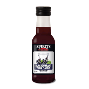 Blackcurrant vodka flavour essence bottle, 50ml