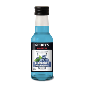 50ml blueberry vodka flavour bottle, Spirits Unlimited