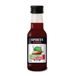 Chilli Lime Vodka Flavour Spirits Bottle 50ml