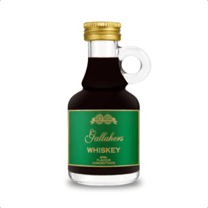 Gallaher's whiskey flavour concentrate bottle, 40ml.