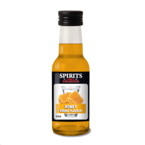 Honey vodka flavour spirits bottle, 50ml