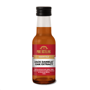 Jack Daniels oak extract bottle for flavouring spirits.