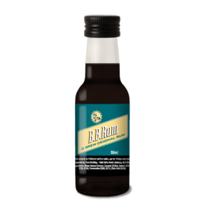 Small bottle of B.B. Rum original essence