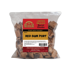 Bag of Pure Distilling red gum port barrel chunks